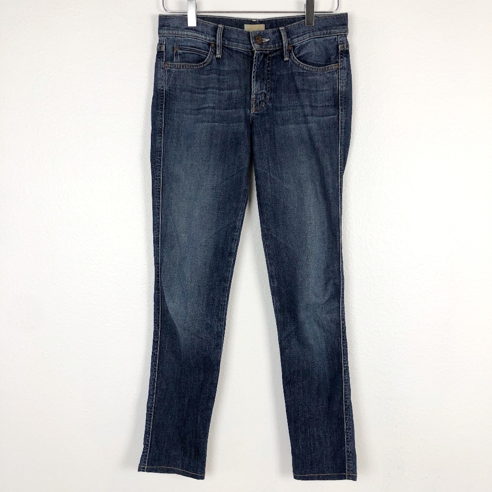 MOTHER Ponyboy Jeans Ride a Dark Horse Wash